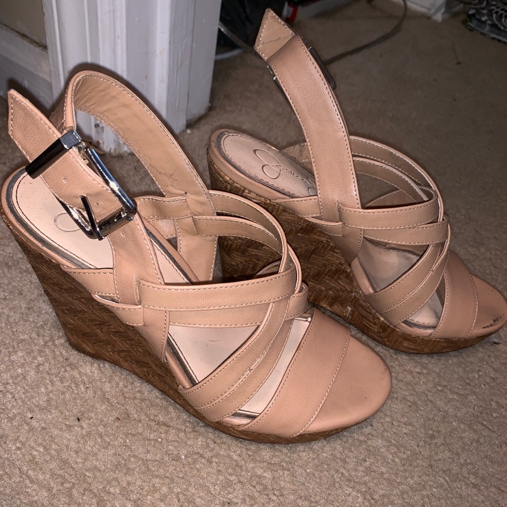 Jessica Simpson wedges